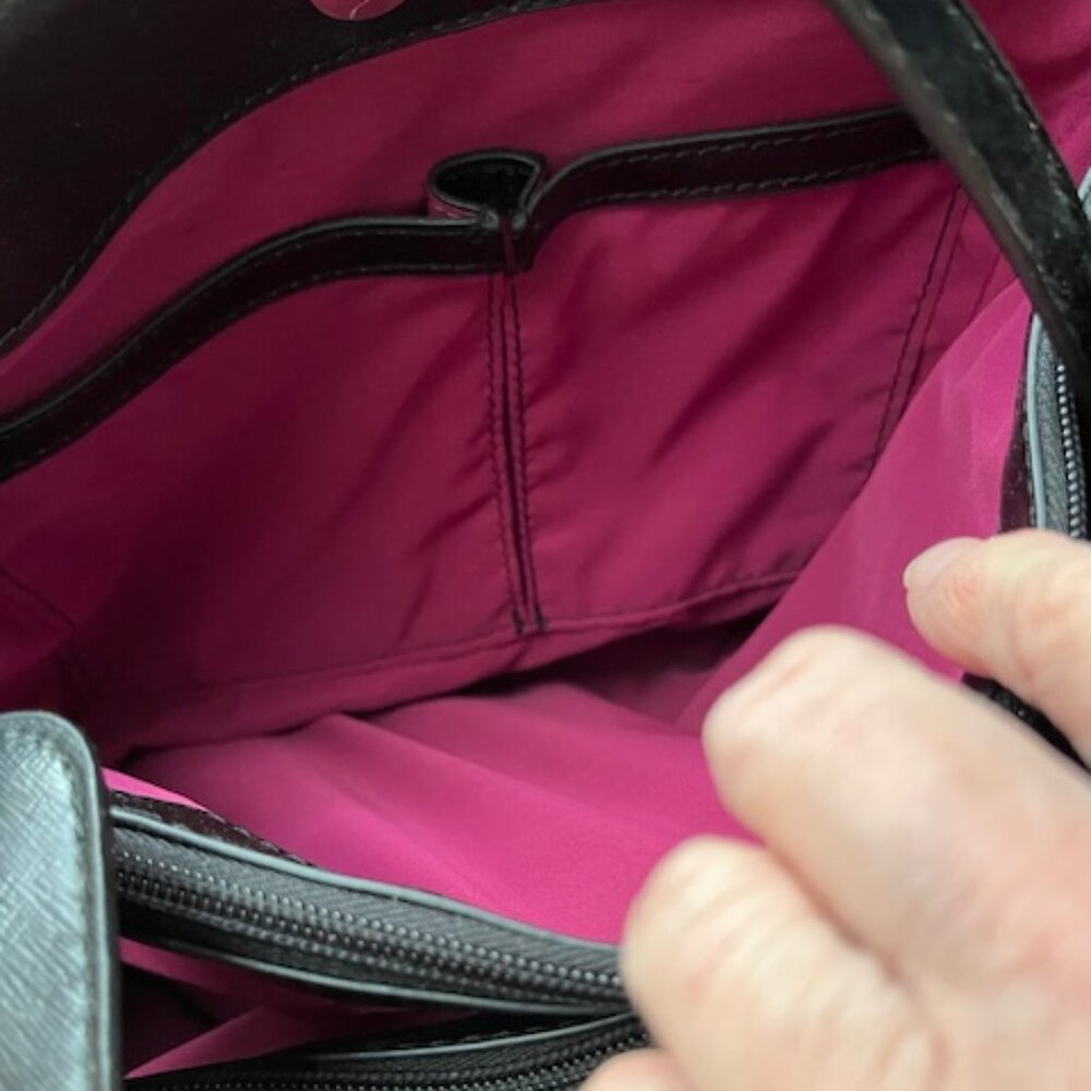 NINE WEST | Multi-color Floral with Black Trim and Bottom - EUC - Picture 9 of 13